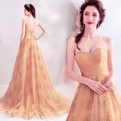 The Marlowe Champagne Tube Gown