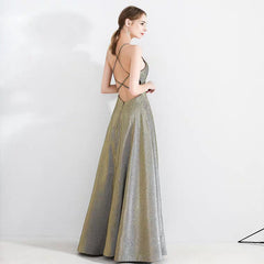 The Kris Ombre Gold Sleeveless Gown