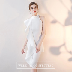 The Odellia Toga White / Pink Dress