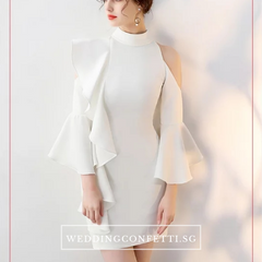 The Odellia Toga White / Pink Dress