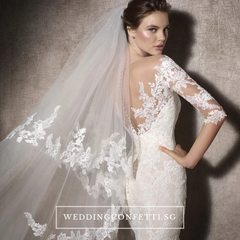 The Rossana Wedding Bridal Long Sleeves Gown (Customisable)