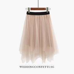 The Lorraine Bridesmaid Separates Layered Tulle Skirt