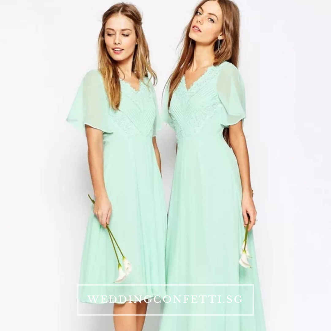 The Lorenda Chiffon Bridesmaid Collection (Customisable)