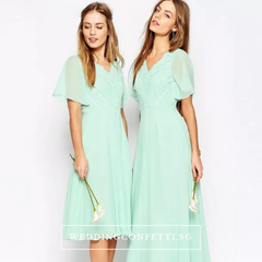 The Lorenda Chiffon Bridesmaid Collection (Customisable)