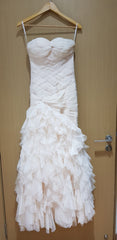 The Carlista Beige / Red Tube Dress