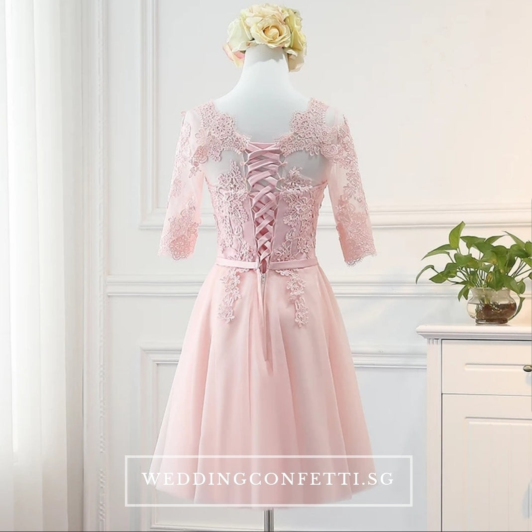 Penny Pink Long Sleeves Dress