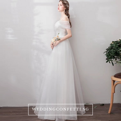 The Sephina Wedding Bridal Bohemian White Gown