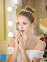 Bridal Diamonte Headpiece / Tiaras (Various Designs)