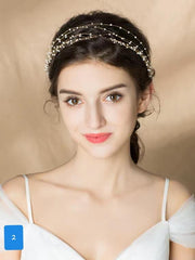 Bridal Diamonte Headpiece / Tiaras (Various Designs)
