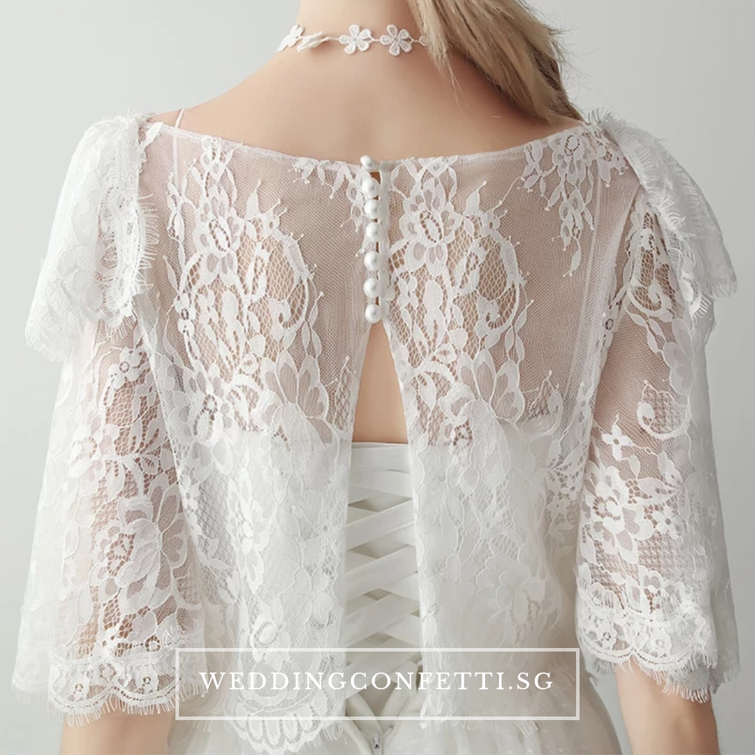 The Quincy Wedding Bridal Bohemian Two Piece Dress