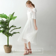 The Quincy Wedding Bridal Bohemian Two Piece Dress