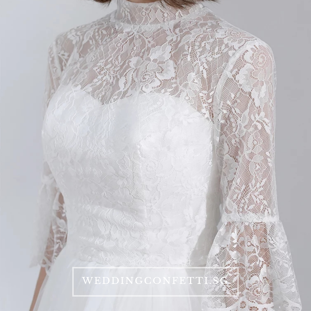 The Orelia Wedding Bridal Bohemian Two Piece Dress