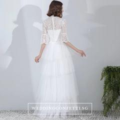 The Orelia Wedding Bridal Bohemian Two Piece Dress
