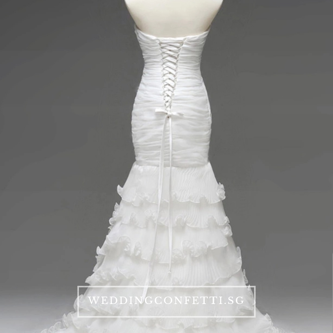 The Carlista White Tube Gown