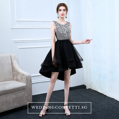 The Alethea Black Sequined Gown
