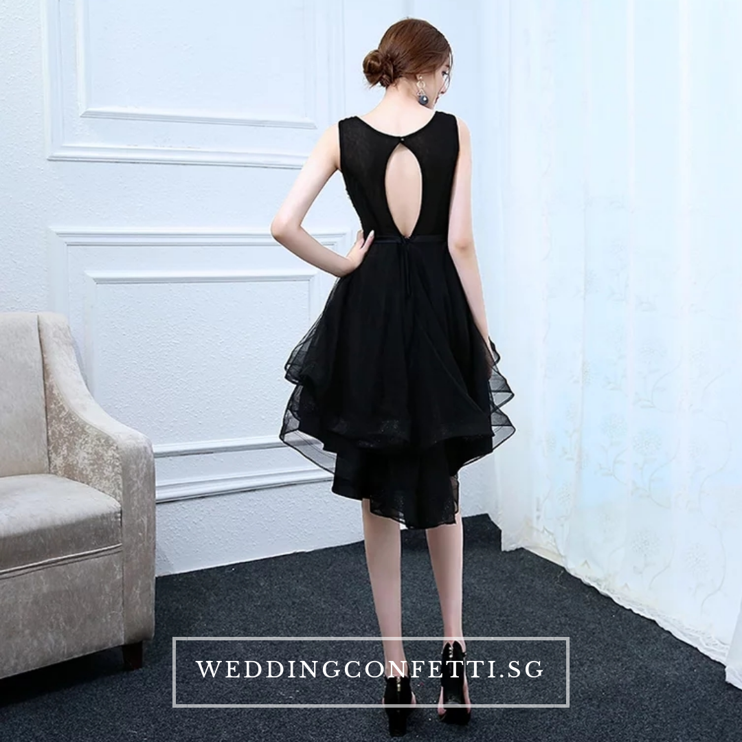 The Alethea Black Sequined Gown