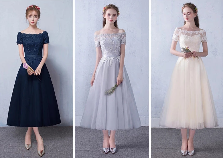 The Lynne Off Shoulder Gown (Available in 3 Colours)