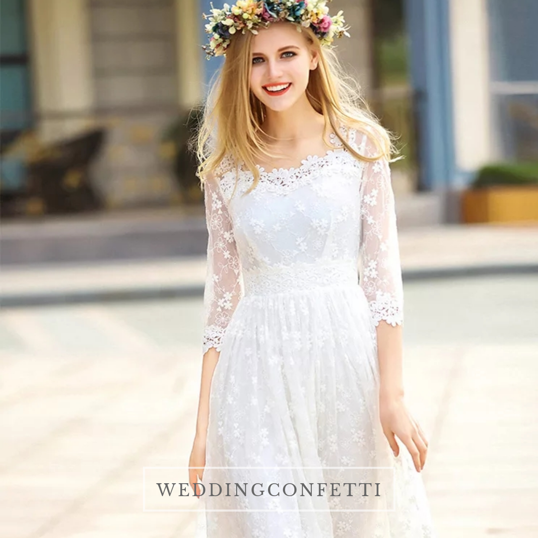 The Lelaine Bohemian White Dress
