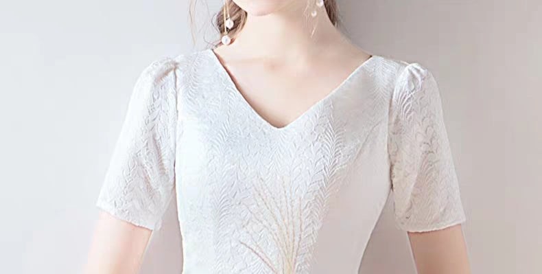 The Lilette Short Sleeve Bohemian Dress
