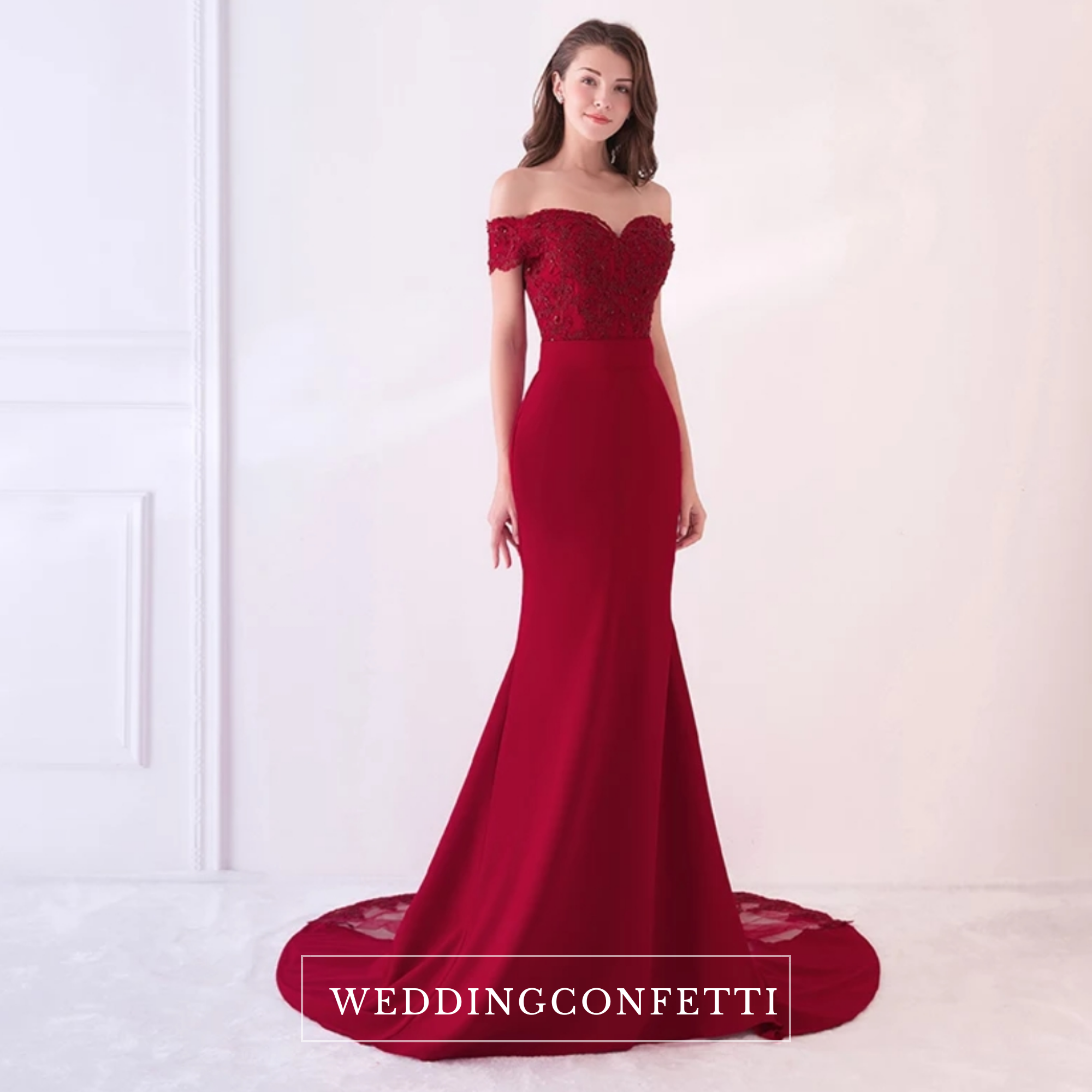 The Fremonte Off Shoulder Gown