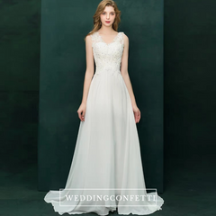 The Renaya Wedding Bridal Sleeveless Gown