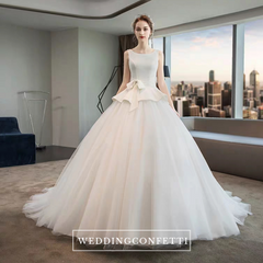 The Narelle Wedding Bridal Sleeveless Tulle Gown