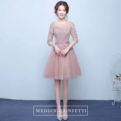 The Rosalyn Pink Short Dress