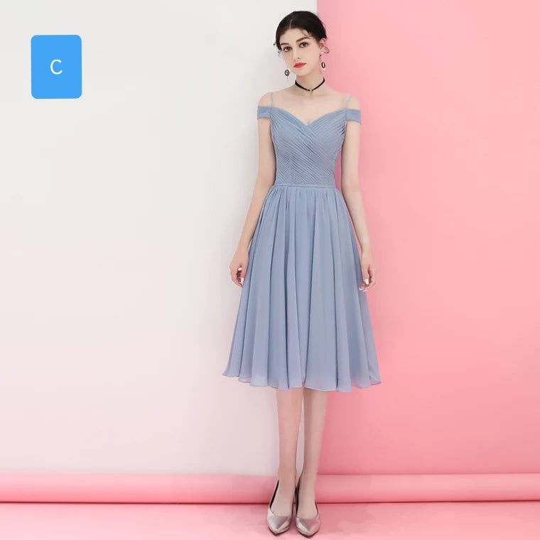 The Landy Chiffon Bridesmaid Dress (Available in 4 Designs)