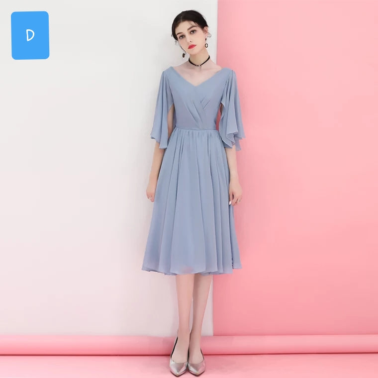 The Landy Chiffon Bridesmaid Dress (Available in 4 Designs)