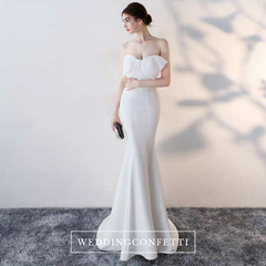 The Natalie White / Black / Pink / Red Tube Gown