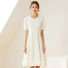 The Bertilly Short Puffed Sleeves Dress
