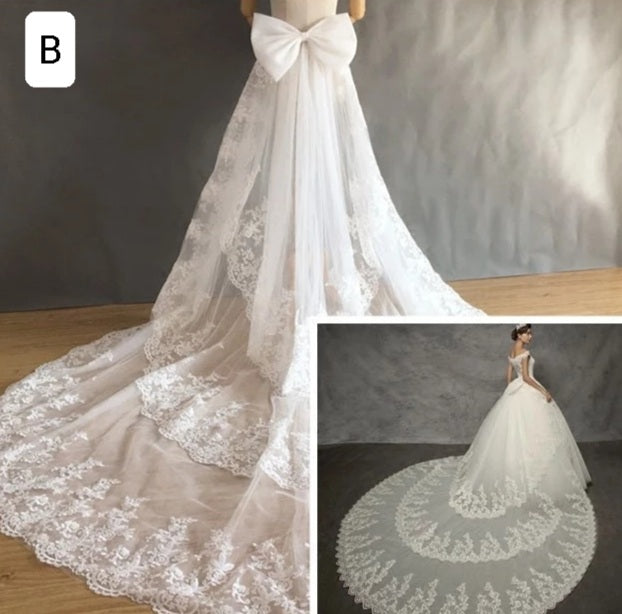 Detachable Train (Lace)