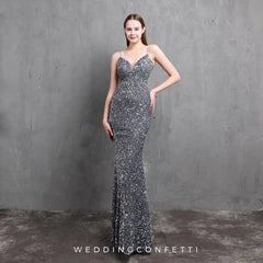 The Feryda Gold/Red/White/Pink/Grey Glitter Sleeveless Dress
