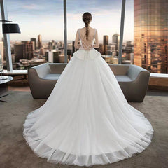 The Narelle Wedding Bridal Sleeveless Tulle Gown