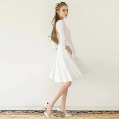 The Kalista Wedding Bridal Short Gown