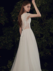 The Paisleigh Wedding Bridal Cap Sleeves Gown