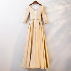 The Cailey Iridescent Long Sleeves Gown (Available in 4 colours)