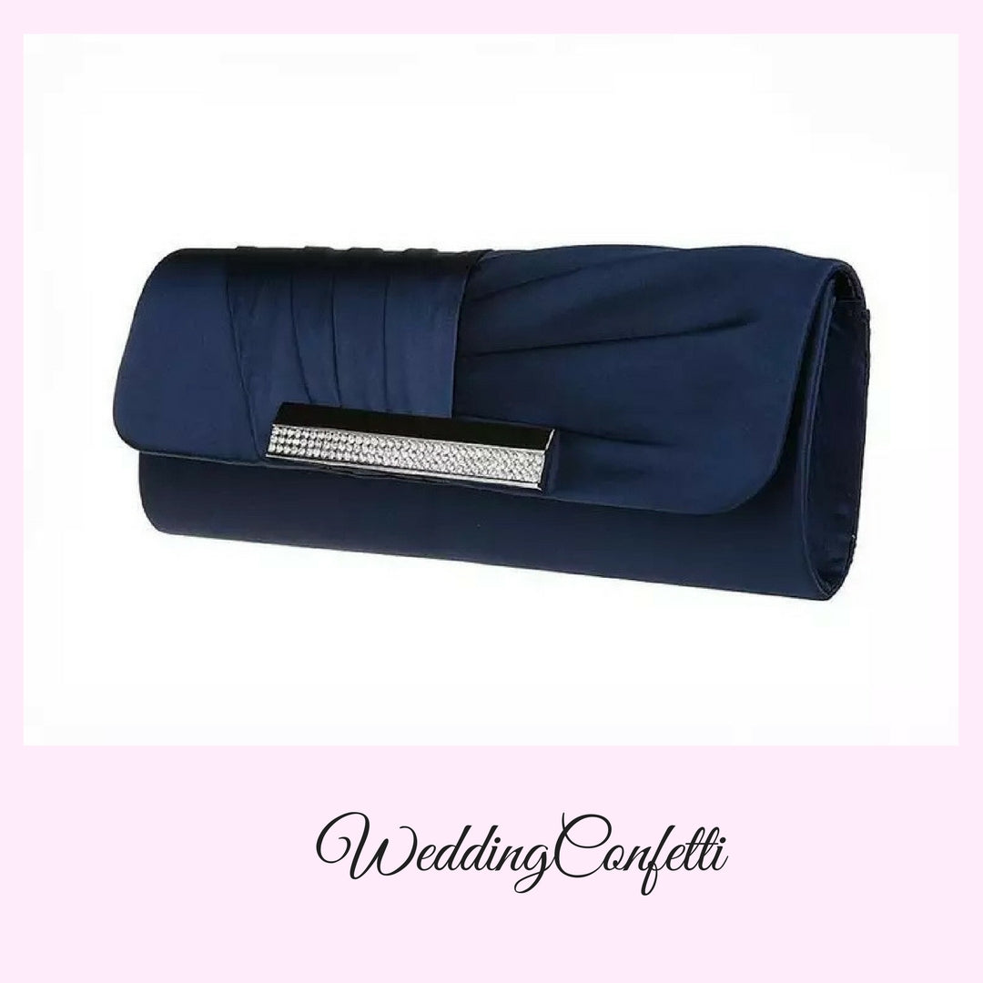 The Rocco Black / Red / Fuchsia / Beige Clutch Bags