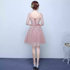 The Rosalyn Pink Short Dress