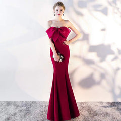 The Natalie White / Black / Pink / Red Tube Gown
