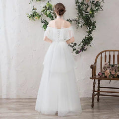 The Primrose Wedding Bridal Bohemian Off Shoulder Gown