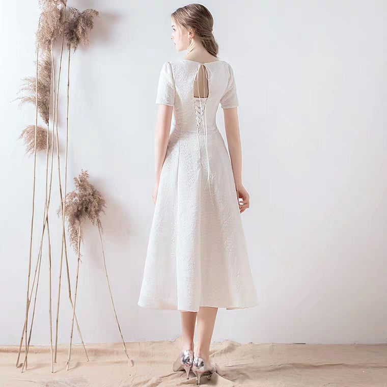 The Lilette Short Sleeve Bohemian Dress