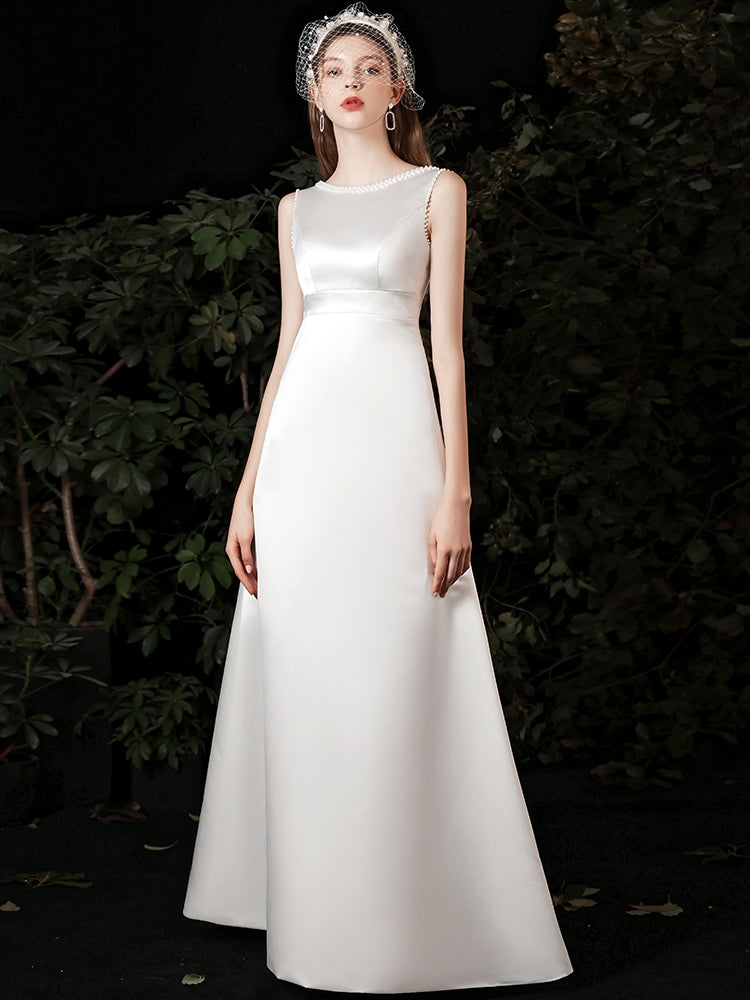 The Latelle Wedding Bridal Sleeveless Gown
