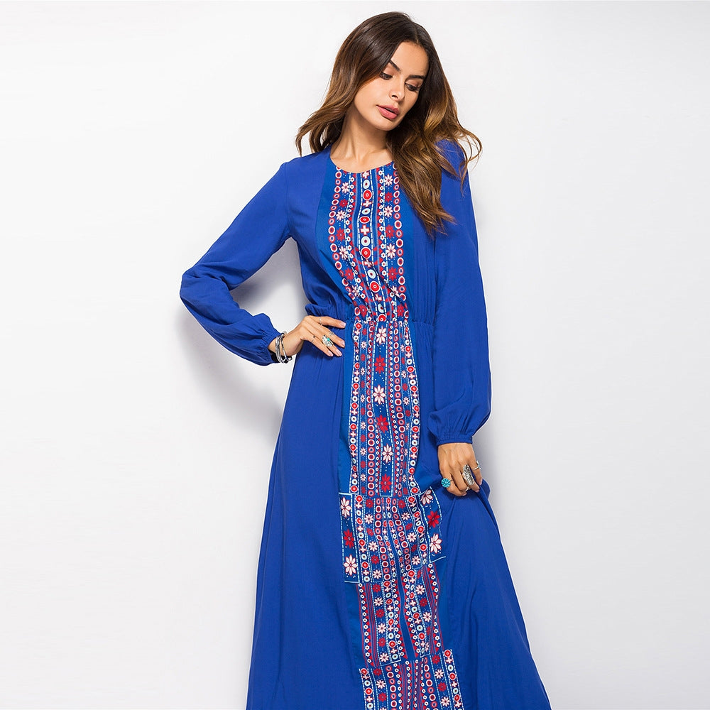 The Shazly Long Sleeve Gown (Various Colours)