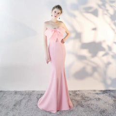 The Natalie White / Black / Pink / Red Tube Gown
