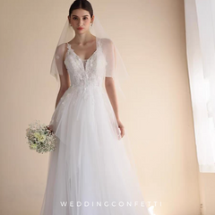 The Freyja Wedding Bridal Heart Shape Sleeveless Gown