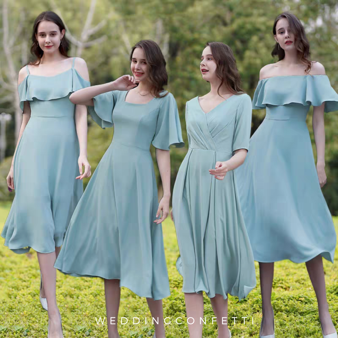 The Pennalie Satin Bridesmaid Series (Customisable)