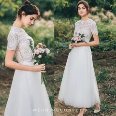 The Hyacinth Wedding Bridal Two Piece Separates (Customisable)