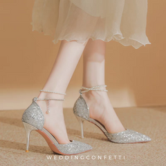The Hadley Wedding Bridal Heels (Available in 2 Colours)