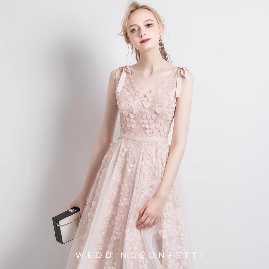 The Primrose Sleeveless Floral Gown